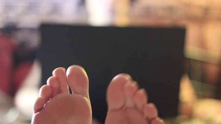 Female Feet Closeup Stock Footage Video 100 Royaltyfree 21522043