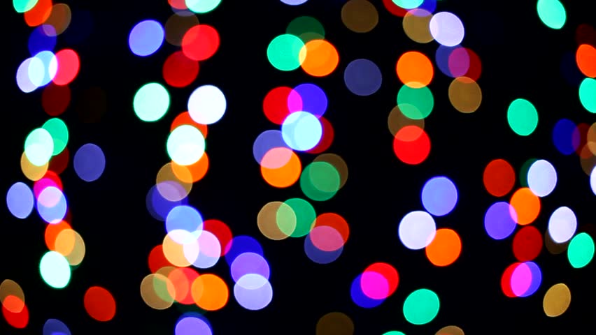 Stock video of colored lights on a black background | 21779503 | Shutterstock