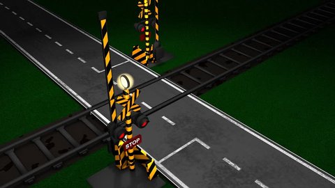 Railroad Crossing Animation Stock Footage Video (100% Royalty-free) 2178073  | Shutterstock