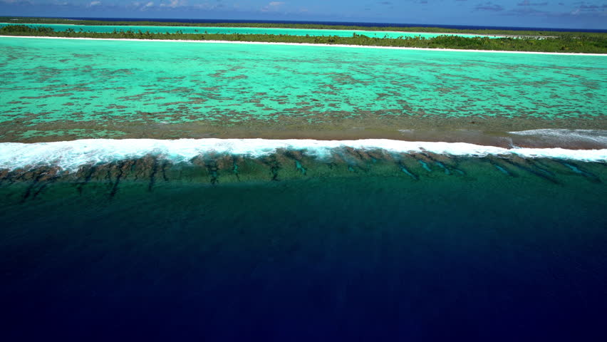 Aerial Tupai Bora Bora Society Islands French Polynesia Atoll Pacific ...