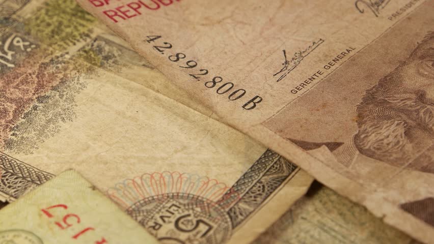 Foreign Currency Stock Footage Video 100 Royalty Free 23095633 Foreign Currency
