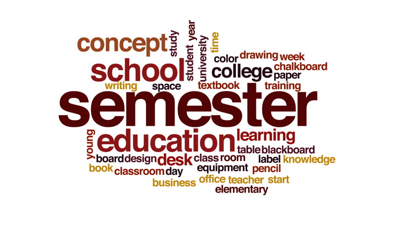 Header of semester