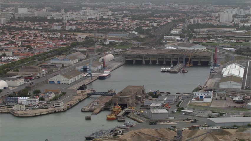 Port And German U-Boat Pens Stock Footage Video 23694802 | Shutterstock