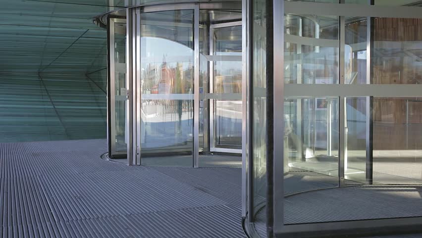 Rotating Glass Door Ideas