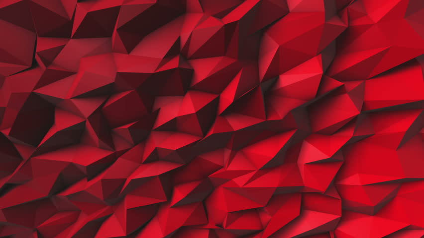Red Diamonds Background, Spinning With Flares. HD 1080. Loop. Stock ...