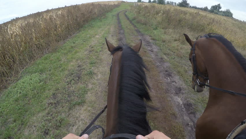 Large rod riding in point of view