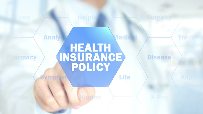 Health Insurance Policy, Doctor Working Stock Footage ...