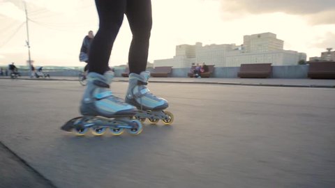 Rollerblading Stock Video Footage 4k And Hd Video Clips