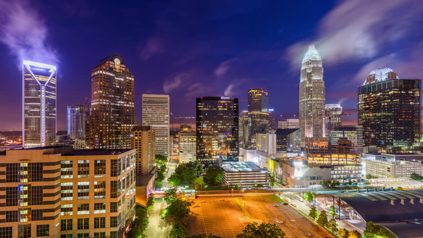 Cityscape view of Charlotte, North Carolina image - Free stock photo