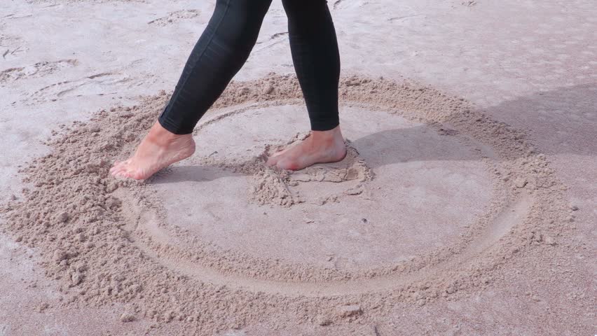 Circle in the sand