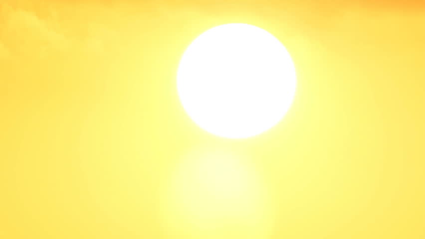 Cartoon Sun, Clouds And Blue Sky Stock Footage Video 1747219 | Shutterstock