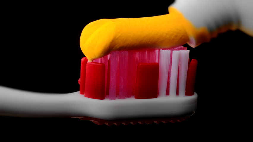 toothpaste yellow