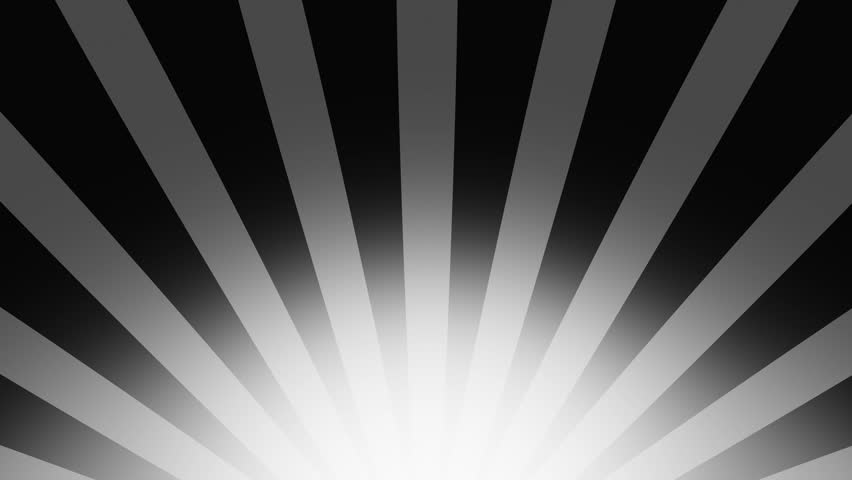 4k00 20cartoon Black And White Burst Background Loop Cartoon