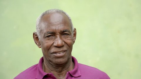 Portrait Of Old Black People Stock Footage Video 100 Royalty