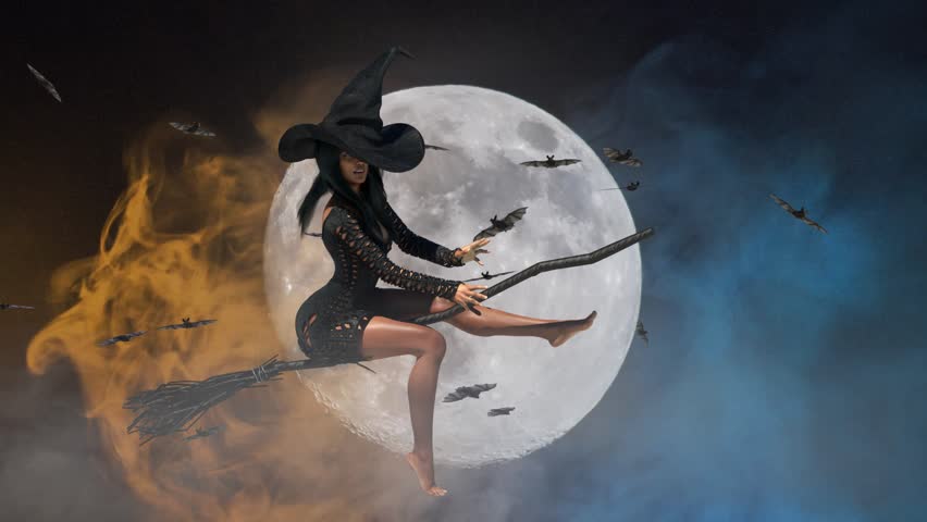 halloween 3d witch pictures