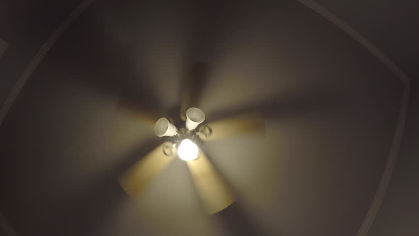 Ceiling Fan And Lamp At Stock Footage Video 100 Royalty Free