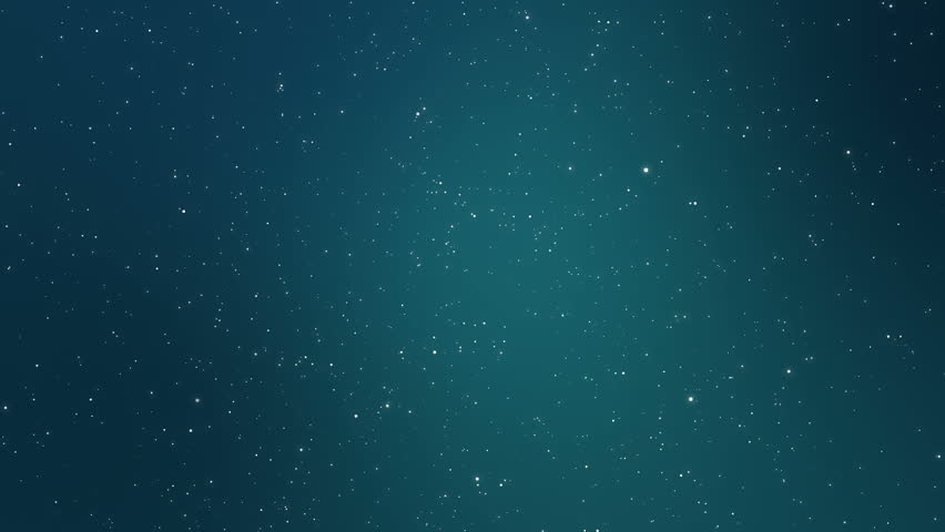 Starry Night Sky Animation Made Of Sparkly Light Star Particles Moving ...