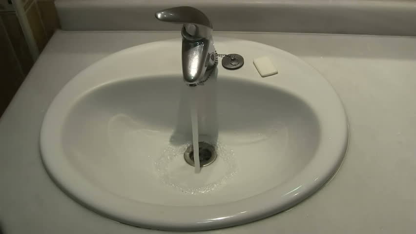 bathroom sink water comes from ground