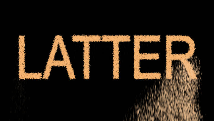 Header of latter