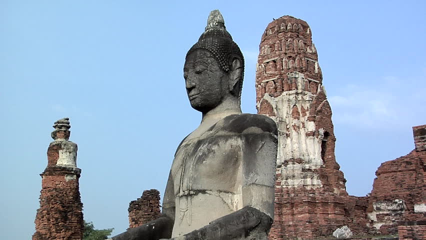 Temple Ruins of the Ancient Stock Footage Video (100% Royalty-free