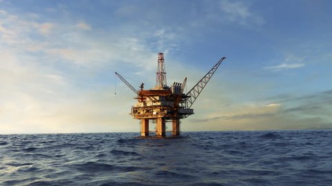 03014 Animation Offshore Oil Platform Flythrough Stock Footage Video (100%  Royalty-free) 33252283 | Shutterstock