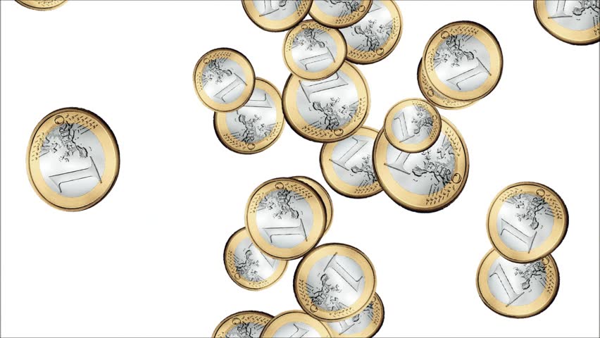 Raining Euro Coins Animation Stock Footage Video 3362252 | Shutterstock