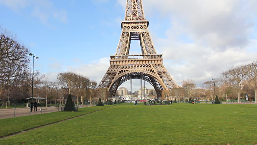 Stock Video Clip of Eiffel Tower in Paris. | Shutterstock