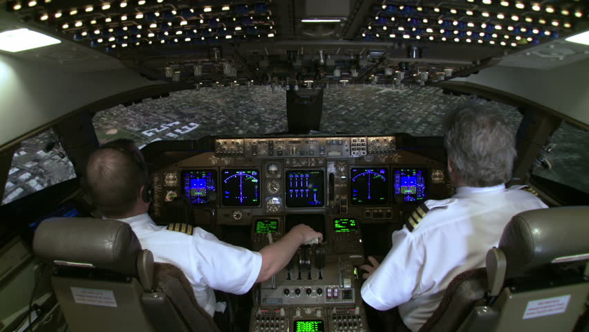 747 cockpit videos
