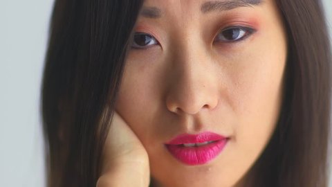 480px x 270px - Closeup of Sexy Chinese Woman Stock Footage Video (100% Royalty ...