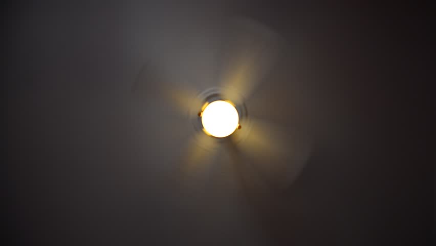 Spinning Ceiling Fan Closeup Electric Produce A Cur Of Spinning Ceiling Fan Closeup Electric Produce A Cur Of Air By Fast Movement