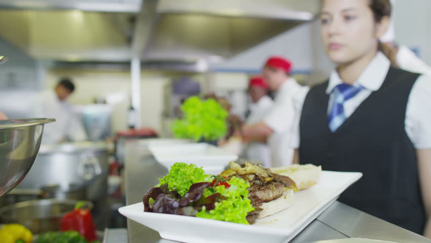 Restaurant Kitchen Video motion chefs of a restaurant kitchen stock footage video 5285243 Restaurant Kitchen Video motion chefs of a restaurant kitchen stock footage video 5285243