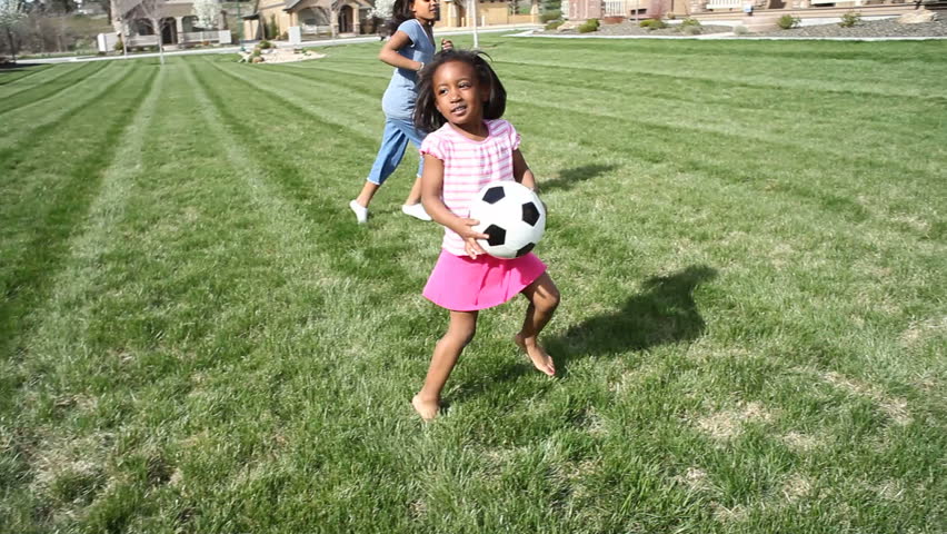 Stock Video Clip Of Portrait Of Three Young African American Siblings ...