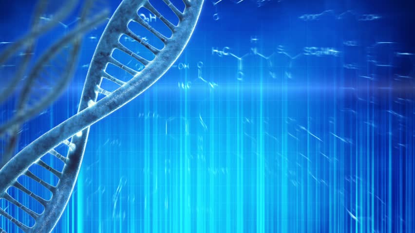 DNA animation with alpha matte | Freestock videos