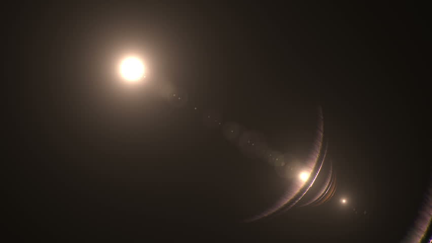 Lens Flare Shine Effect Stock Footage Video | Shutterstock