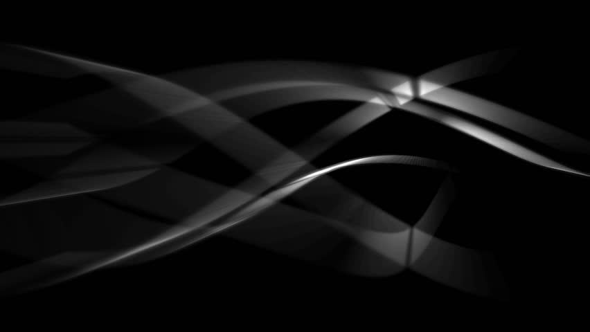 Abstract Graphic Background In Black And White (FULL HD) Stock Footage