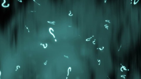 Question Marks On Blue Hue Looping Stock Footage Video (100% Royalty-free)  5454173 | Shutterstock