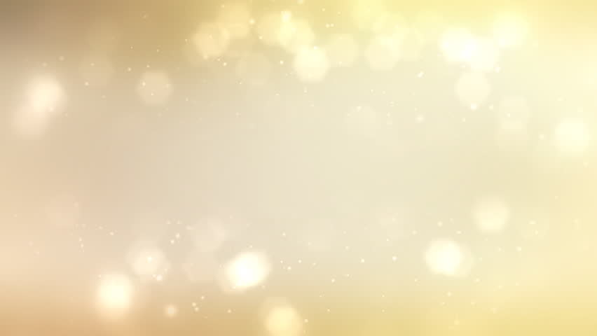 Loopable Abstract Background Gold Bokeh Circles Stock Footage Video