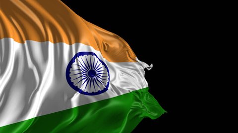 Flag India Beautiful 3d Animation India Stock Footage Video (100% Royalty- free) 5525873 | Shutterstock