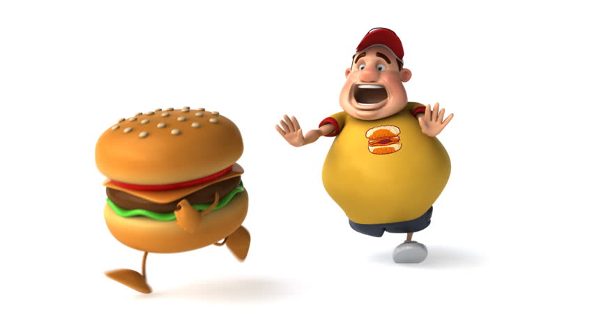 Dancing Burger Gif