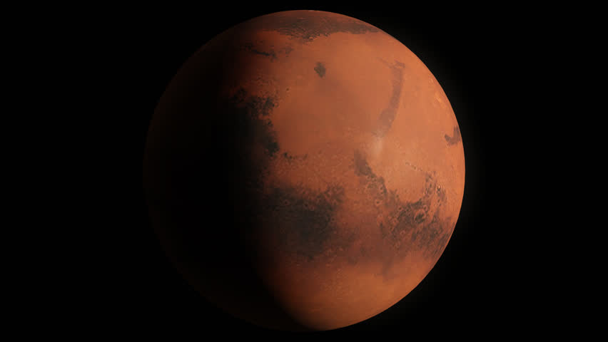 Stock Video Of Planet Mars Beautiful 3d Animation Of Mars 