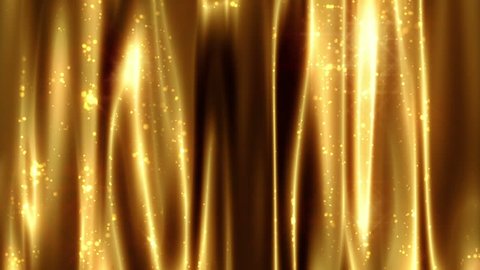 Abstract Motion Background In Gold Stock Footage Video 100