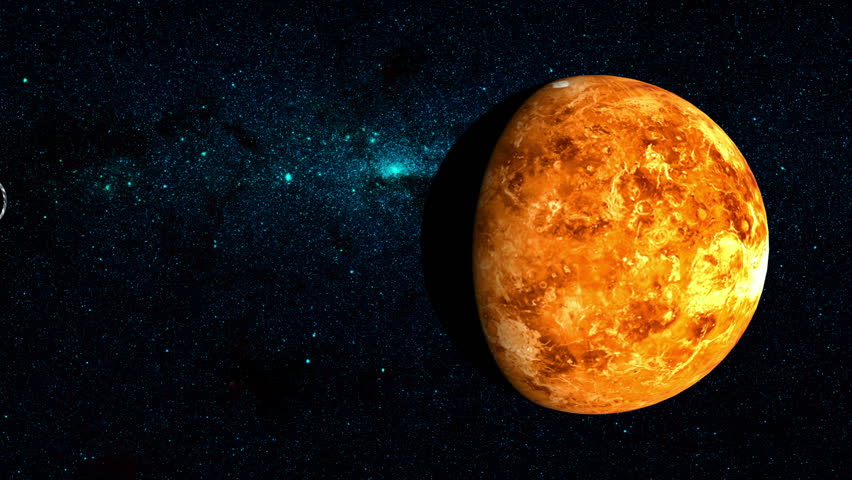 Planet Venus On A Beautiful Stock Footage Video 100 Royalty Free 5653973 Shutterstock