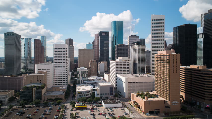 Houston Skyline Stock Footage Video | Shutterstock