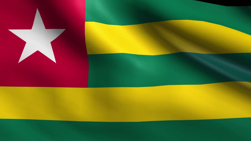 Togo Flag Loop 1 Stock Footage Video 1370257 | Shutterstock