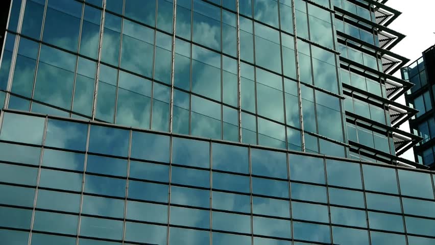 Modern Architecture Glass glass office building and green trees. modern architecture design Modern Architecture Glass glass office building and green trees. modern architecture design