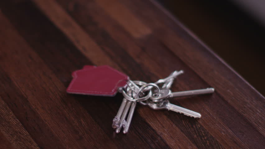 Keys On A Table Stock Footage Video 100 Royalty Free 6395213 Keys On A Table