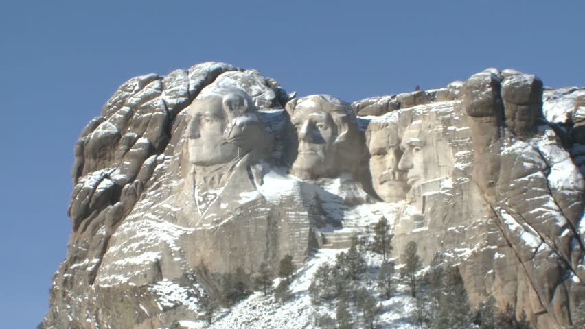 Land Use Mount Rushmore National Stock Footage Video (100% 