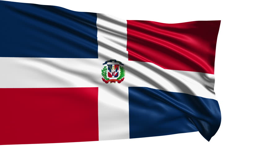 Flag Of Dominican Republic Animation Loop Stock Footage Video 5037131 ...