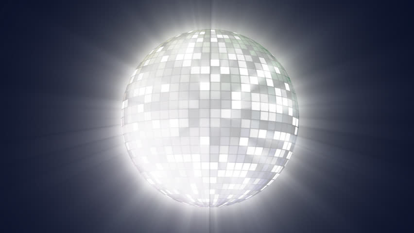 white disco light