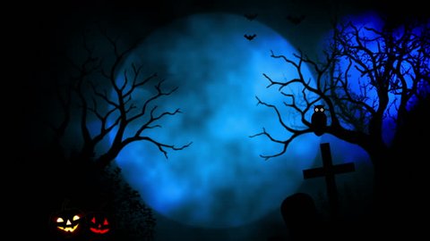 Animated Stylish Background Useful Halloweenspooky Scary Stock Footage  Video (100% Royalty-free) 7305433 | Shutterstock
